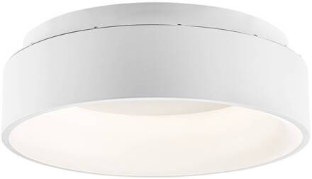 LED plafondlamp Noah, wit, Ø 45 cm, metaal, CCT