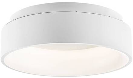 LED plafondlamp Noah, wit, Ø 60 cm, metaal, CCT