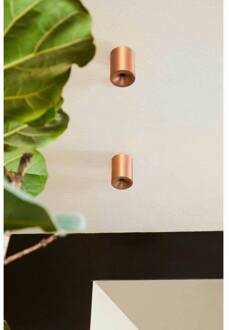 LED plafondlamp Nyx, brons, IP54