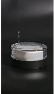 LED plafondlamp Otto Convex, helder, IP65 helder, zwart