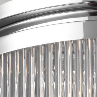 LED plafondlamp Paulson IP44 chroom Ø 38,1 cm glanzend chroom