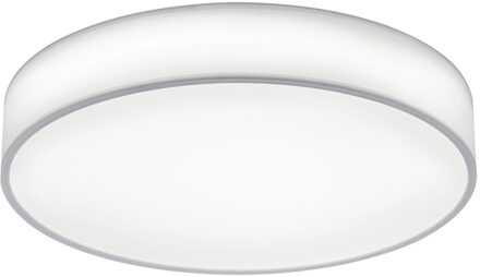 LED Plafondlamp - Plafondverlichting - Trion Lanago - 42W - Aanpasbare Kleur - Afstandsbediening - Dimbaar - Rond - Mat Wit