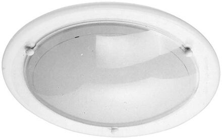 LED Plafondlamp - Plafondverlichting - Trion Primy - E27 Fitting - Rond - Mat Wit - Aluminium