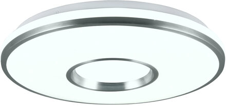 LED Plafondlamp - Plafondverlichting - Trion Reli - 21W - Aanpasbare Kleur - RGB - Afstandsbediening - Dimbaar