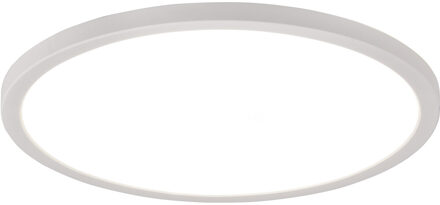 LED Plafondlamp - Plafondverlichting - Trion Urea - 18W - Aanpasbare Lichtkleur - RGB - Afstandsbediening - Dimbaar - Rond - Mat Wit - Kunststof Helder/Koud wit;Warm wit;RGB;Natuurlijk wit