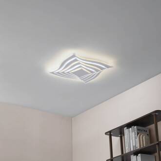 LED plafondlamp Rebeka, 47x47cm, CCT, afstandsbediening wit