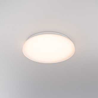 LED Plafondlamp rond - CCT Lichtkleur instelbaar (3000K, 4000K & 6500K) - 12W 1200 lumen (100lm/w) - Diameter 26 cm - IP20 stofdicht voor binnen Wit