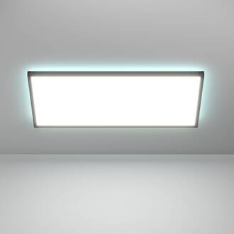 LED plafondlamp Rovito-Z, zwart, 57 x 30 cm