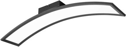 LED plafondlamp Sigma, zwart, 3000 K, 2600 lm, metaal