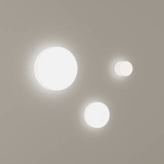 LED plafondlamp Spark enkel, Ø 14 cm, CCT, dimbaar zwart, opaal