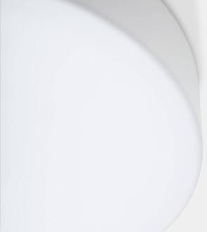 LED plafondlamp Spark enkel, Ø 24 cm, CCT, dimbaar zwart, opaal