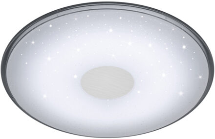 LED Plafondlamp - Trion Sorgina - 30W - Aanpasbare Kleur - Dimbaar - Afstandsbediening - Rond - Mat Wit