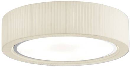 LED plafondlamp Urban, zilver/crèmekleurig, Ø 60 cm zilver, crème