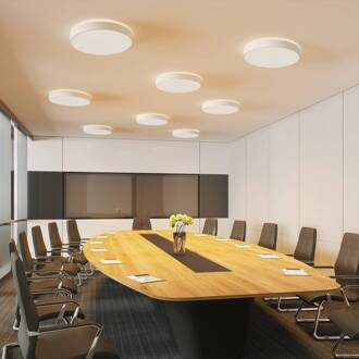 LED plafondlamp Vanida, wit, Ø 60 cm, omhoog/omlaag