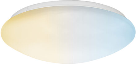 LED Plafondlamp - Velvalux - 12W 1300lm - Aanpasbare Lichtkleur CCT - Spatwaterdicht IP44 - Opbouw - Rond - Wit Helder/Koud wit;Warm wit;Natuurlijk wit