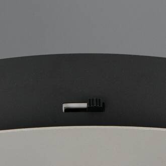 LED plafondspot Romeo, Ø 30 cm, nikkelkleurig, 5-lamps.