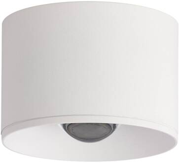 LED plafondspot voor buiten S132, Ø 8 cm, zandwit