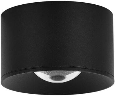 LED plafondspot voor buiten S133 Ø 6,5 cm, zandzwart