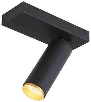 LED plafondspot X-Beam, 1-lamp, zwart zwart, goud