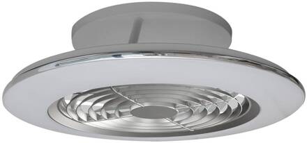 LED plafondventilator Alisio mini, zilver