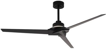 LED plafondventilator Brisa Mini zwart/hout stil 150 cm CCT zwart, hout