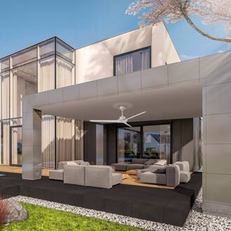 LED plafondventilator Brisa wit DC stil Ø 175 cm CCT