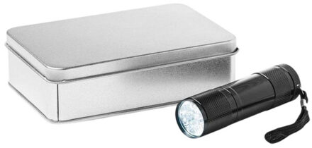 Led plus handlamp (inclusief batterijen) Zwart - One size