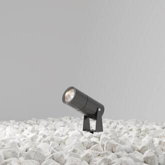 LED prikspot Bern, grafiet, Ø5,5cm, 5W, IP65 grafiet, helder