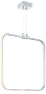 LED Quad Hanglamp 35 cm - Zilvergrijs