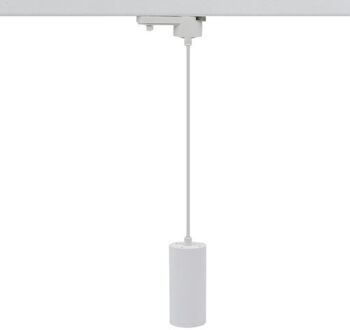 LED Rail Hanglamp met GU10 fitting - Wit - 1-fase