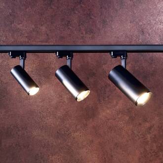 LED-railspot Lucea 3-fasen 30 W zwart zwart (RAL 9005)
