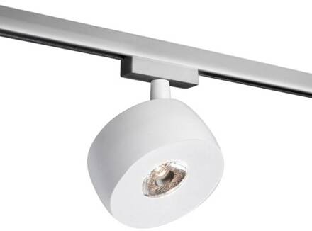 LED railspot Vibo Volare 927 wit/chroom 35° mat wit, adapter chroom