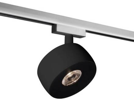 LED railspot Vibo Volare 927 zwart/chroom 10° matzwart, adapter chroom