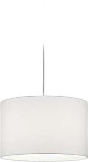 LED Railverlichting - Hanglamp - Trion Dual Hotia - 2 Fase - E27 Fitting - Rond - Mat Wit - Aluminium