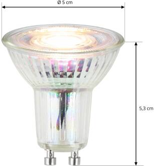 LED reflector GU10 3W 3.000K 36° glas