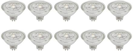 LED reflectorlamp GU5.3 4.3W 345lm 36° helder 830 set van 10 duidelijk