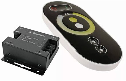 LED RF CT touch dimmer controller; DC12-24V input; 6A * 2CH output