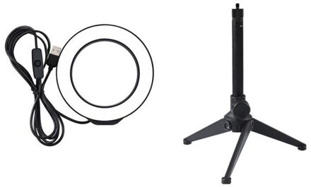 Led Ring Light Dimbare Lamp Fotografie Camera Foto Studio Telefoon Video Ring Lights Camera Accessoires Ringlicht Ring statief