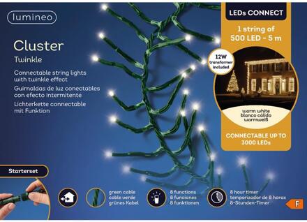 Led's Connect Cluster Start Warmwit 5m