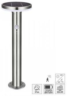 LED's Light solar tuinpaal PORTO