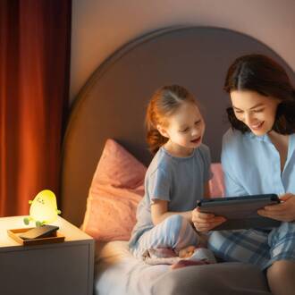 LED schemerlamp mango, wit, timer, dimbaar