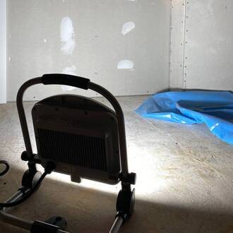 LED schijnwerper Charlottenburg 20B, 6.500 K zilver