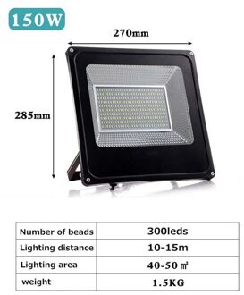 Led Schijnwerper Waterdichte Outdoor Wit Verlichting Astigmatisme Schijnwerper 50W 100W 150W 200W 300W 400W 500W Spotlight Voor Tuin