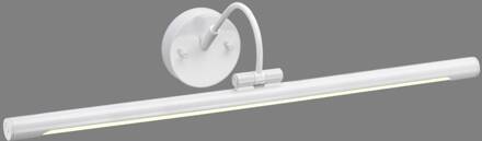 LED schilderij verlichting Alton in wit, 67 cm