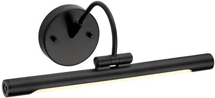 LED schilderij verlichting Alton in zwart, 39 cm