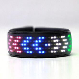 Led Screen Schoen Licht Clip Outdoor Night Running Fietsen Verlichte Schoen Clip THJ99 veelkleurig