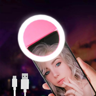 Led Selfie Lamp Ring Novelty Makeup Lighting Led lights Decoration Mobile Phones Photo Night Light Mirror Neon Sign Selfie Ring