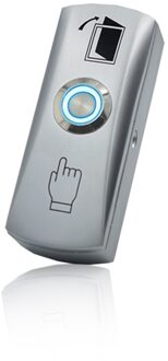 LED slanke metalen waterdichte deur schakelaar deur exit knop voor toegangscontrole