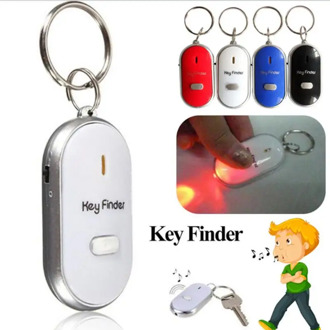 LED Smart Key Finder Sound Control Alarm Anti lost Tag Child Bag Pet Locator Find Keys Keychain Tracker