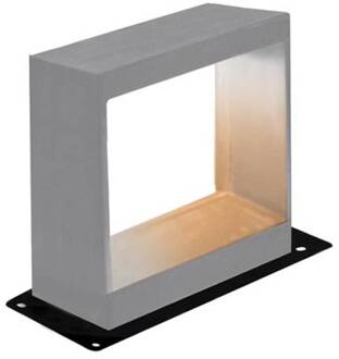 LED sokkellamp E190 van beton, hoogte 35 cm grijs